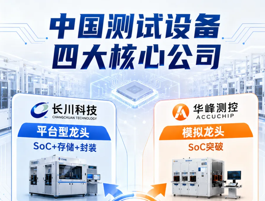 Post-production testing of semiconductor: Core analysis of Changchuan Technology, Huafon Measurement & Control, Jingzhida, and Silicon Power