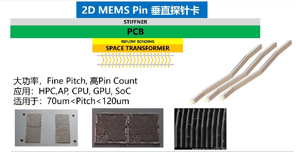 2D MEMS Pin